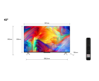 TCL 43P638 43" LED 4K Google TV Dolby Vision Atmos HDMI 2.1 - 1061506 - zdjęcie 3